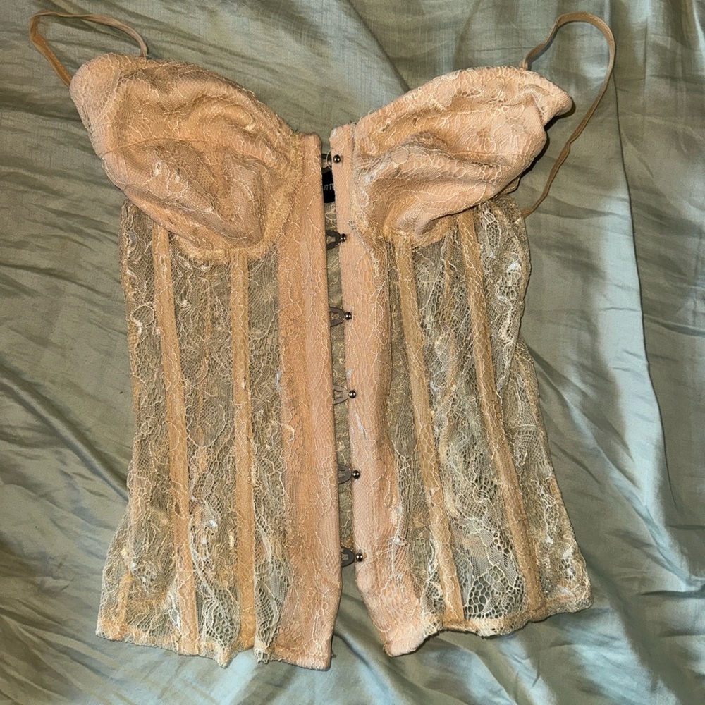 Lace corset